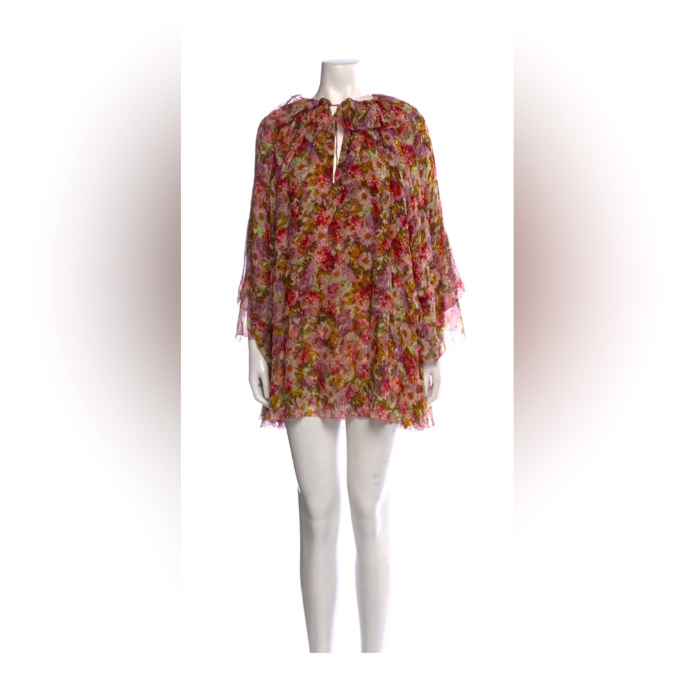 Doen Idette Dress in Cream Floral xl